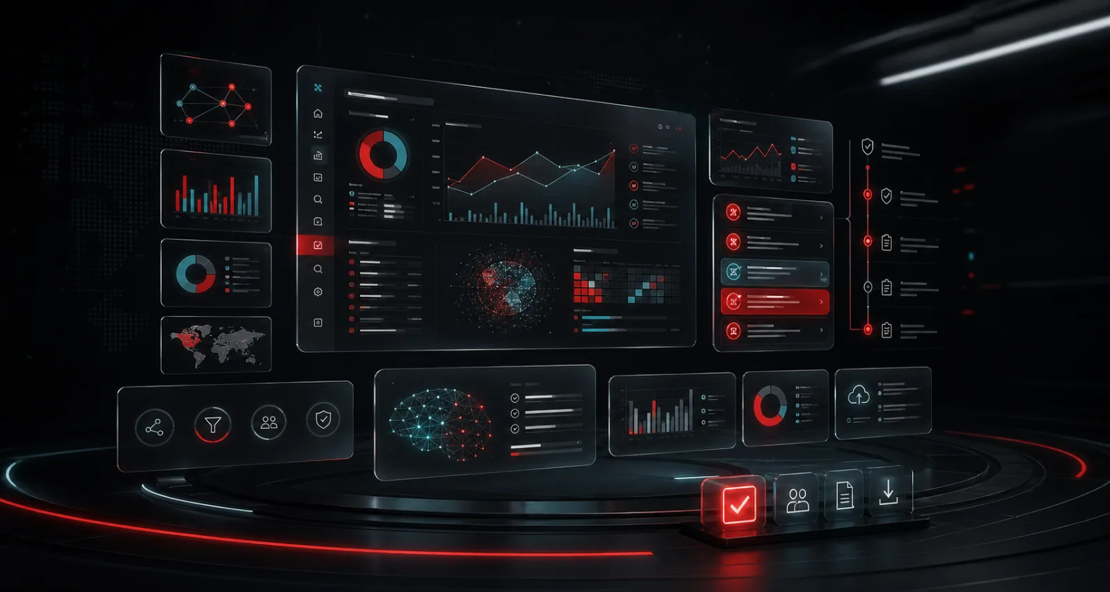 Reviewed AI social listening report in PressO Next